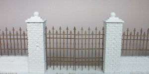 RT-Diorama 35275 Brick wall with Fence 1/35 – image 4