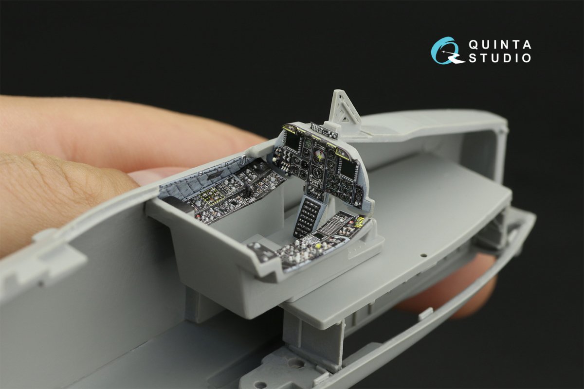 Quinta Studio QD48196 A-10C 3D-Printed &amp;amp; coloured Interior on decal paper (for Italeri ) 1/48 – imagen 15