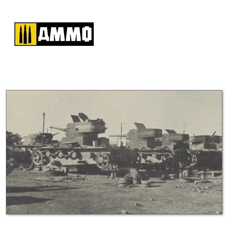 AMMO of Mig Jimenez 8506 Panzer I Breda, Spanish Civil War 1936 - 1939 1/35 – immagine 9
