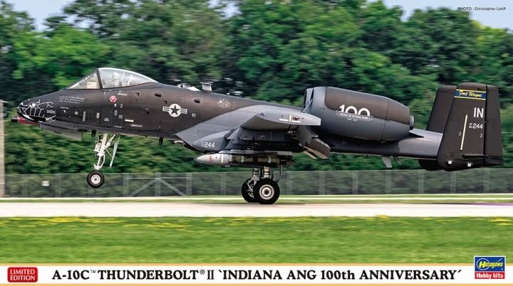 Hasegawa 02409 A-10C Thunderbolt II &amp;#39;Indiana ANG 100th Anniversary&amp;#39; 1/72