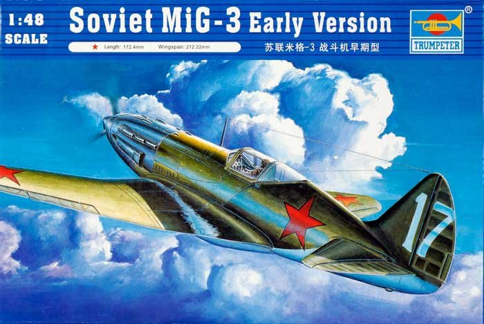 Trumpeter 02830 Soviet MiG-3 Early Version 1/48