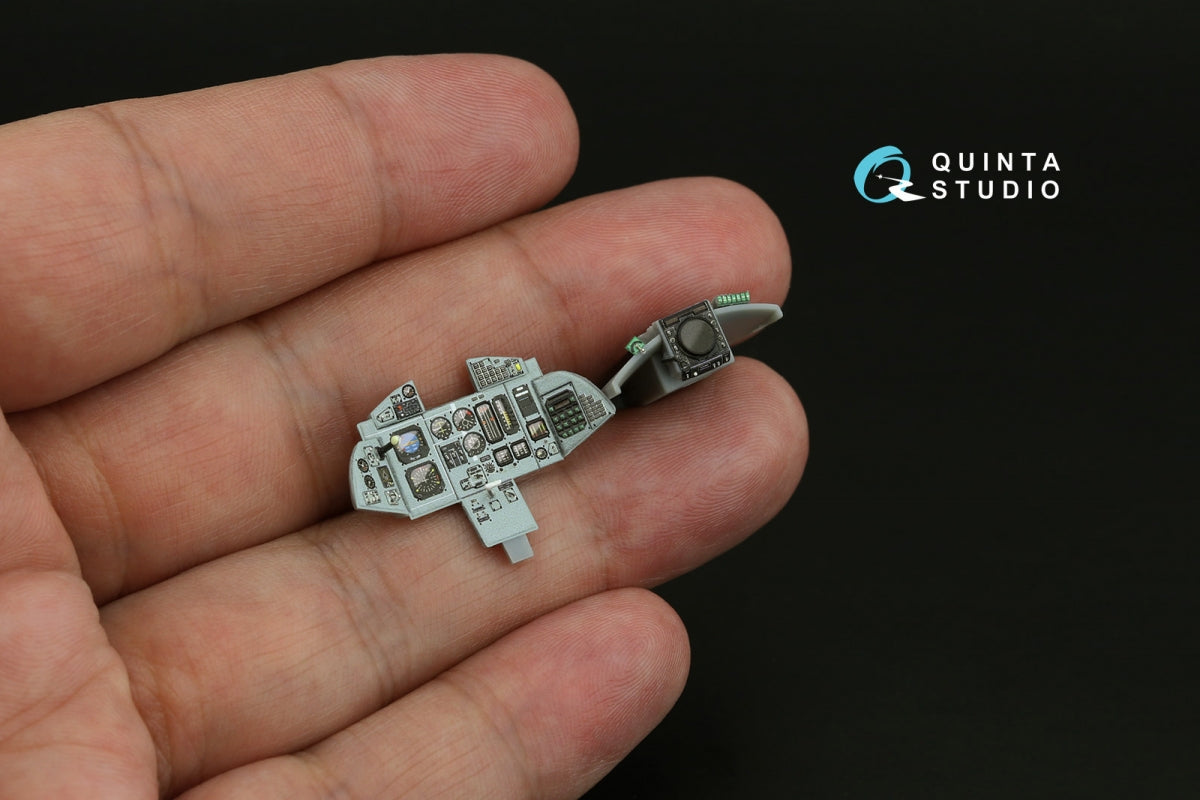 Quinta Studio QD48573 MiG-31M 3D-Printed &amp;amp; coloured Interior on decal paper (Hobby Boss) 1/48 – imagen 9