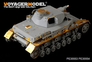 Voyager modèle PE35554 WWII allemand Pz.Kpfw.IV Ausf.A ailes pour DROGON 6747 1/35 – image 3