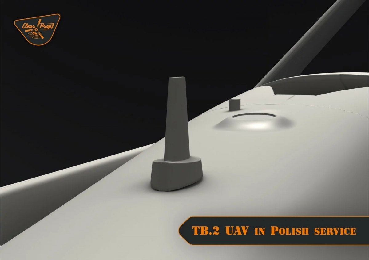 Clear Prop! CP4812 TB.2 UAV in Polish Service STARTER KIT 1/48 – zdjęcie 17