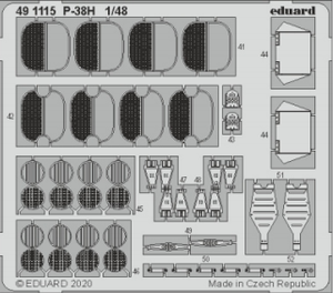 Eduard 491115 P-38H 1/48 TAMIYA – imagen 2