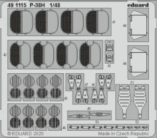 Eduard 491115 P-38H 1/48 TAMIYA – imagen 2