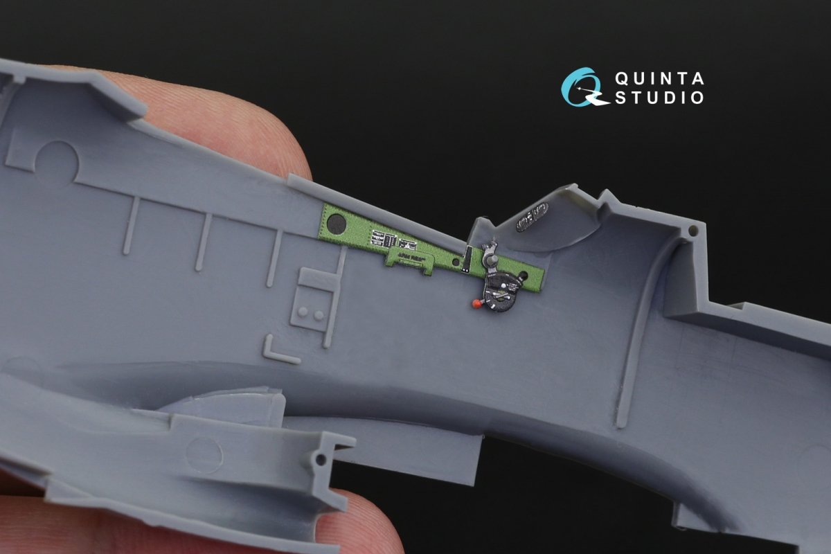 Quinta Studio QDS-48253 P-51D 3D-Printed &amp;amp; coloured Interior on decal paper ( Tamiya ) (small version) 1/48 – Bild 5