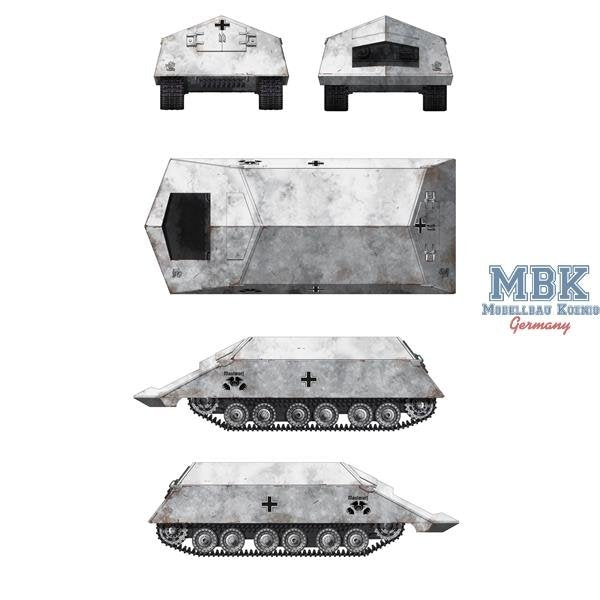 Das Werk DW35018 VK45.01(P) &amp;quot;Rammtiger&amp;quot; 1/35 – zdjęcie 4