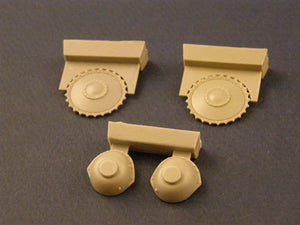Panzer Art RE35-033 Drive wheels with transmission for Panzer II tank 1/35 – immagine 2