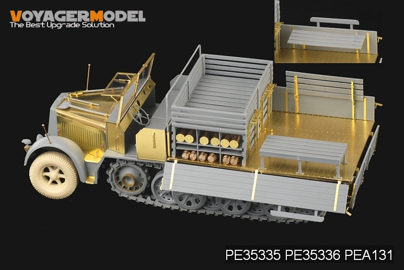Voyager Model PE35335 WWII German Sd.Kfz.7 8t Late Production For DRAGON 6562 1/35 – zdjęcie 7