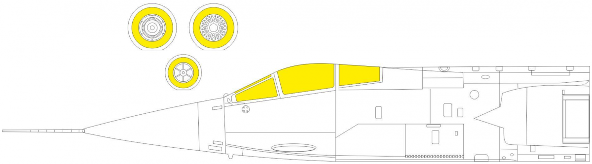 Eduard EX830 F-104S TFace KINETIC 1/48