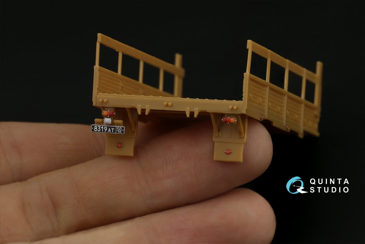 Quinta Studio QD72069 Ural-4320 3D-Printed &amp;amp; coloured Interior on decal paper (Zvezda) 1/72 – immagine 8