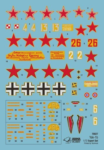 Arma Hobby 70027 Jakowlew Jak-1b Expert Set 1/72 – Bild 16