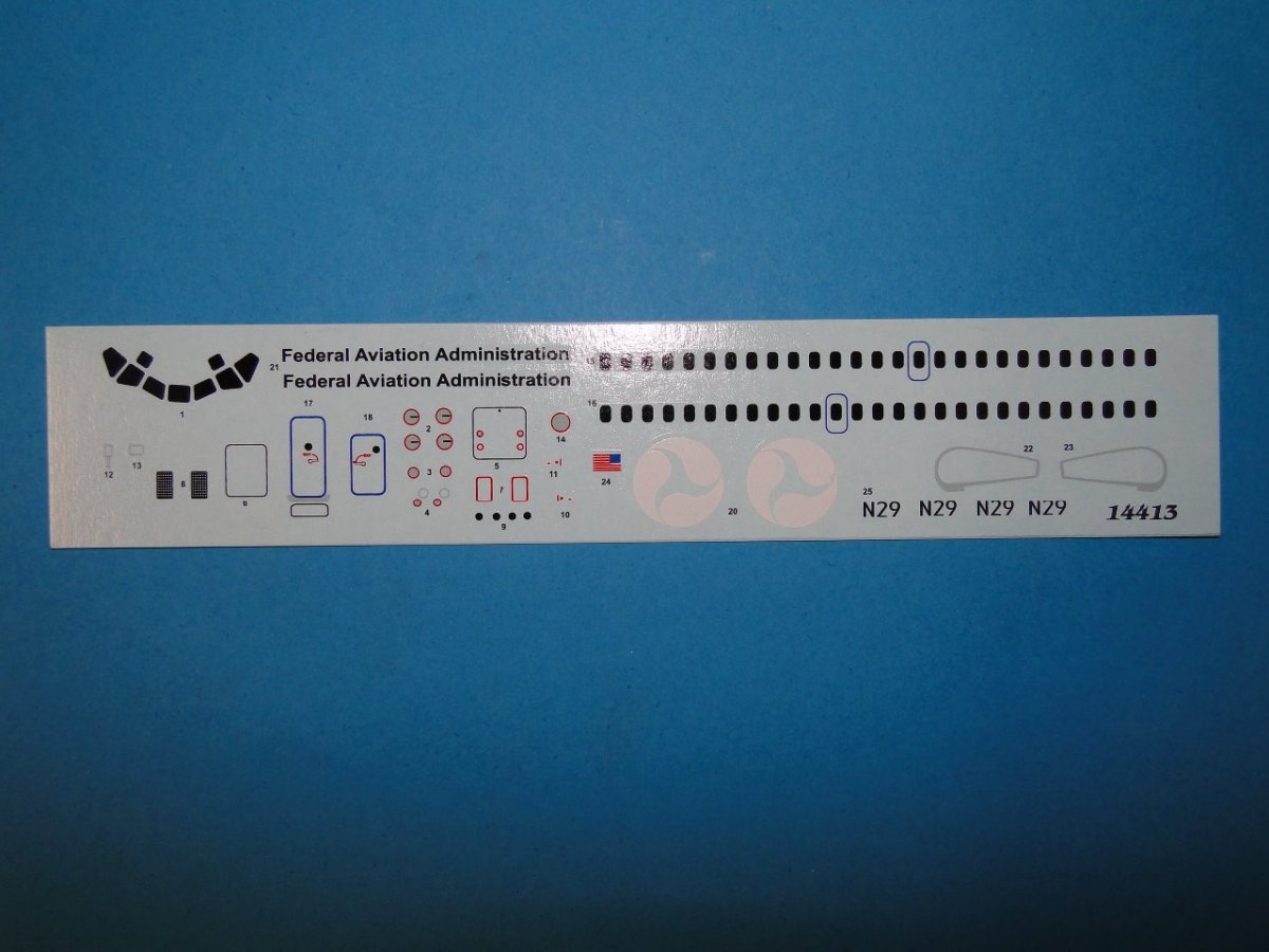 Fly 14413 DC 9-15 Federal Aviation Administration 1/144 – immagine 6