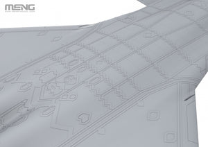 Meng LS-002 Chinese J-20 Stealth Fighter 1/48 – zdjęcie 8