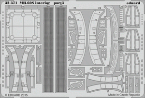 Intérieur du MH-60S Eduard 32371, échelle 1/35, ACADEMY – image 3