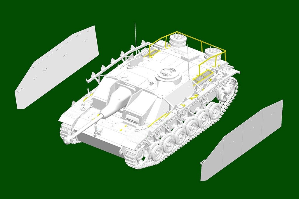 Trumpeter 00947 Germany III Assault Gun Type G Late Model (2 in 1) 1/16 – image 7
