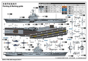 Trumpeter 06743 USS Intrepid CVS-11 1/700 – zdjęcie 6