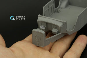 Intérieur imprimé en 3D et coloré sur papier décalcomanie Quinta Studio QD35071 Mercedes-Benz L1500A (MiniArt) 1/35  – image 8