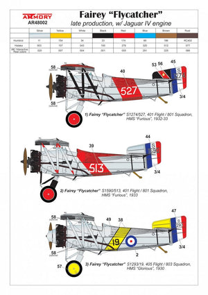 Armory Models 48002 Fairey Flycatcher British interwar FAA Fighter, late version, w/ Jaguar-IV engine 1/48 – Bild 6