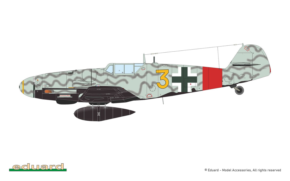 Eduard 70158 Messerschmitt Bf-109 G-5 (Profipack Edition) 1/72 – Bild 9