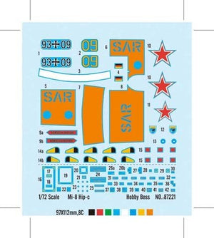 Hobby Boss 87221 Mi-8T Hip-C 1/72 – imagen 2