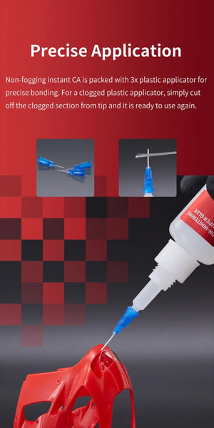 DSPIAE LG-02 Low-Whitening Super Glue Gel Type 20g – zdjęcie 3