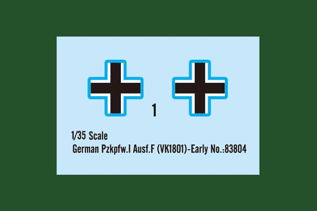 Hobby Boss 83804 German Pz.Kpfw.I Ausf.F (VK18.01)-Early 1/35 – Bild 4