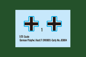 Hobby Boss 83804 German Pz.Kpfw.I Ausf.F (VK18.01)-Early 1/35 – Bild 4