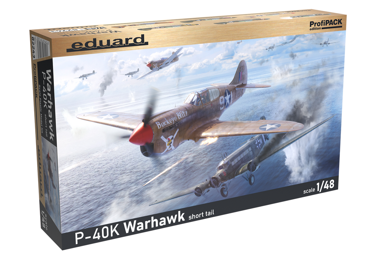 Eduard 82243 P-40K short tail 1/48