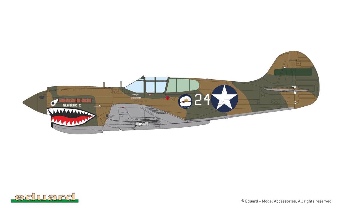 Eduard 82243 P-40K short tail 1/48 – Bild 6