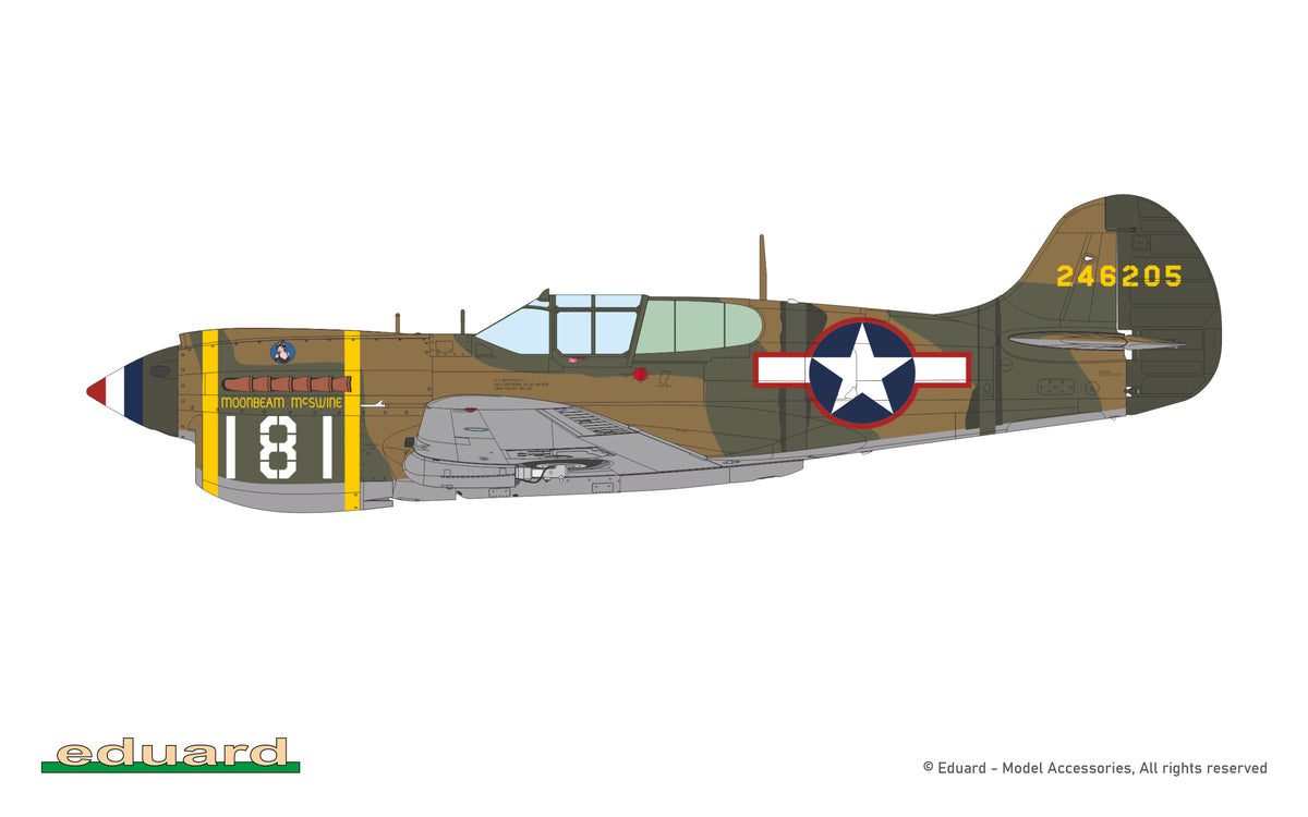 Eduard 82243 P-40K short tail 1/48 – Bild 7
