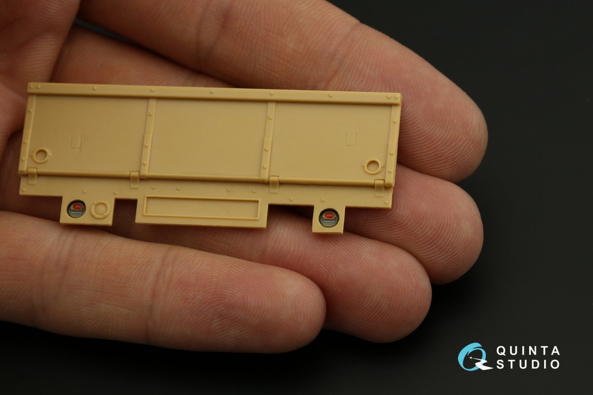 Quinta Studio QD35060 GMC CCKW 352 Cargo Truck 3D-Printed &amp;amp; coloured Interior on decal paper (HobbyBoss) 1/35 – immagine 2