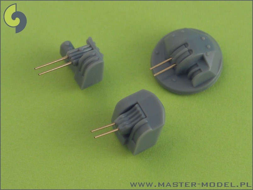 Master SM-700-007 IJN 12,7cm/40 (5in) Type 89 barrels (12pcs) - most IJN warships – immagine 2