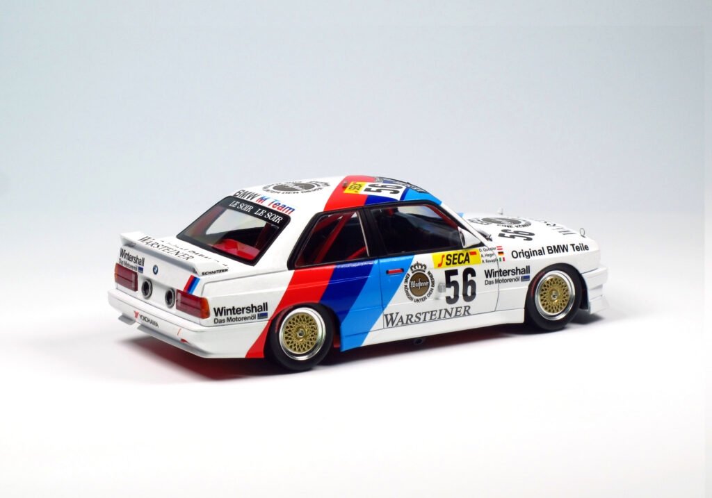 NuNu PN24017 Racing Series BMW M3 E30 Group A 1988 Spa 24 Hours Winner 1/24 – immagine 3
