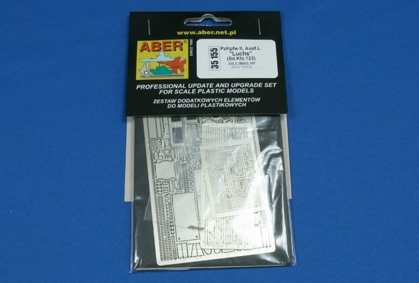 Aber 35155 Pz.Kpfw II, Ausf. L LUCHS (SD.Kfz. 123) cz.1 zestaw podstawowy (TASCA) 1/35 – Bild 3