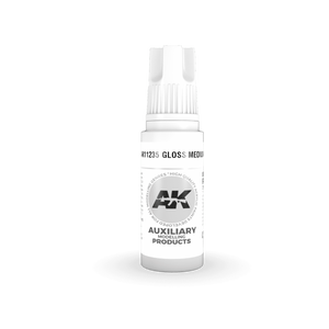 AK Interactive AK11235 GLOSS MEDIUM – AUXILIARY 17ml – zdjęcie 2