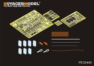Maquette Voyager PE35445 Char T26E4 Super Pershing de l&amp;#39;armée américaine (Seconde Guerre mondiale) pour Tamiya 35319 au 1/35