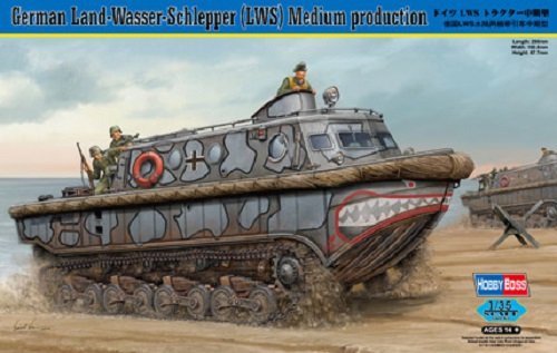 Hobby Boss 82433 German Land-Wasser-Schlepper (LWS) Medium production 1/35