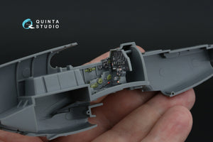 Quinta Studio QD48481 P-51B/C (Early) 3D-Printed coloured Interior on decal paper (Tamiya) 1/48 – Bild 8