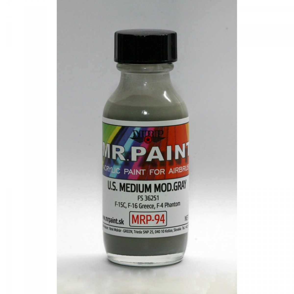 MR. Paint MRP-094 U.S. MEDIUM MOD. GRAY FS36251 30ml – imagen 2