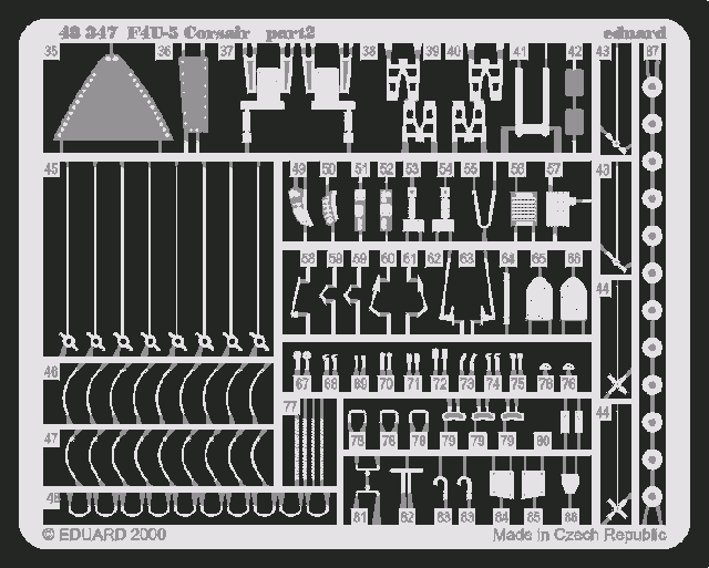 Eduard 48347 F4U-5 1/48 (HASEGAWA) – immagine 2