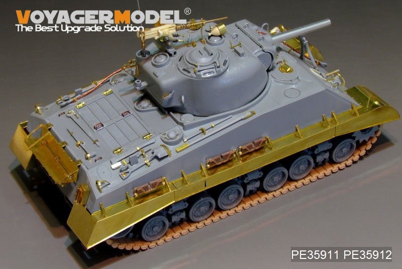 Voyager Model PE35911 WWII US M4A3(105mm) HVSS Basic for DRAGON 1/35 – immagine 6