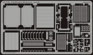 Eduard 35743 Challenger II desert 1/35 Tamiya – immagine 2