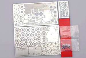 Hobby Design HD02-0249 Photoetch Detail-Up Set for Subaru Impreza WRC 98 Tamiya 1/24 – immagine 3