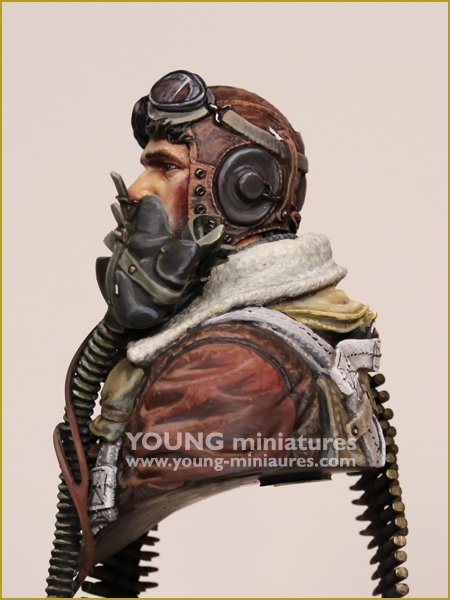 Young Miniatures YM1894 B-24 GUNNER USAAF WWII 1/10 – imagen 8