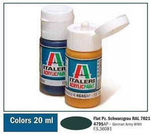 Italeri 4795AP PZ. SCHWARZGRAU 20ml