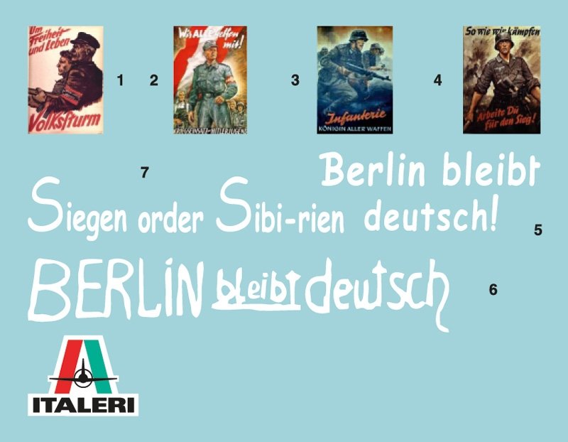 Italeri 6112 BATTLE of BERLIN Diorama Set 1/72 – immagine 2