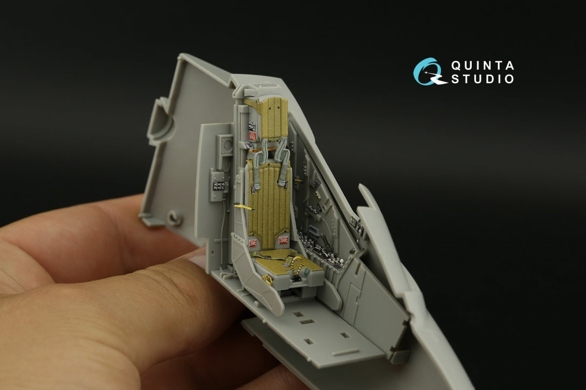 Quinta Studio QD32194 AV-8B Harrier II late 3D-Printed &amp;amp; coloured Interior on decal paper (Trumpeter) 1/32 – imagen 11