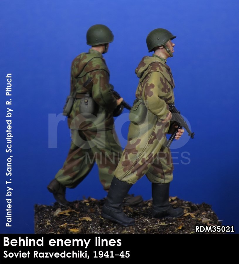 RADO Miniatures RDM35021 Soviet Razvedchiki, (1941-45) 1/35 – immagine 3